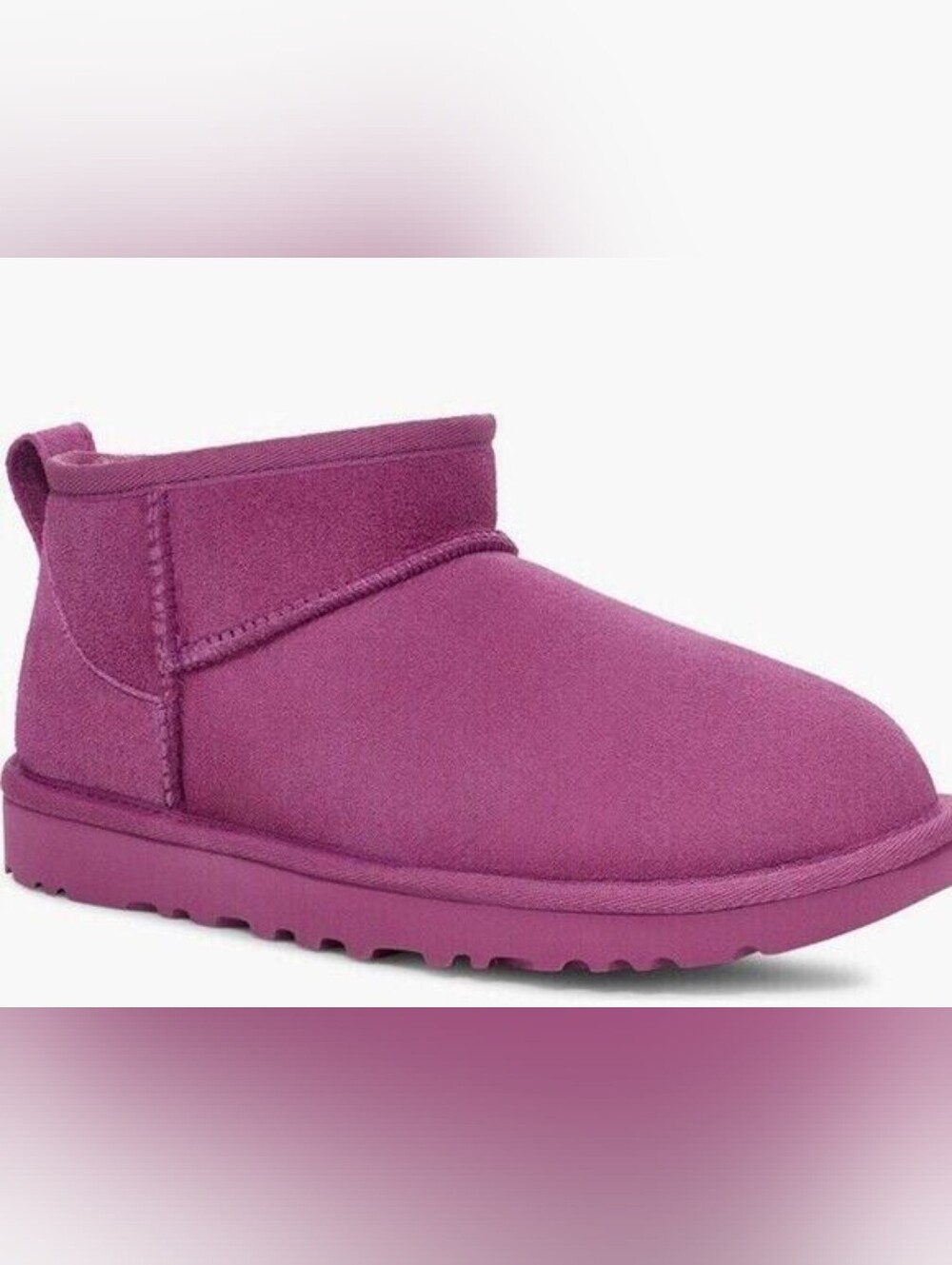 UGG Classic Ultra Mini MANGOSTEEN Size 7